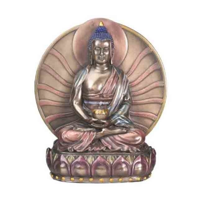 Buddha Amitabha Statue 5&quot; x 2.5&quot; x 6&quot;