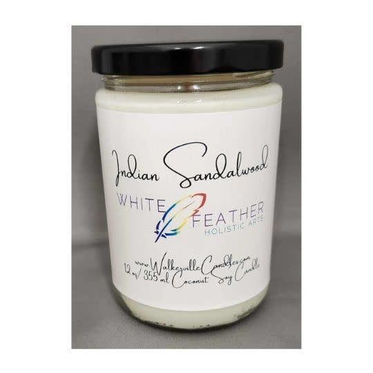 Walkerville Candles Soy 12 oz - Indian Sandalwood