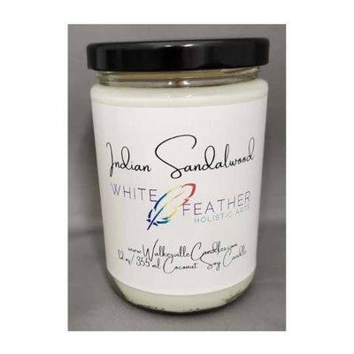 Walkerville Candles Soy 12 oz - Indian Sandalwood