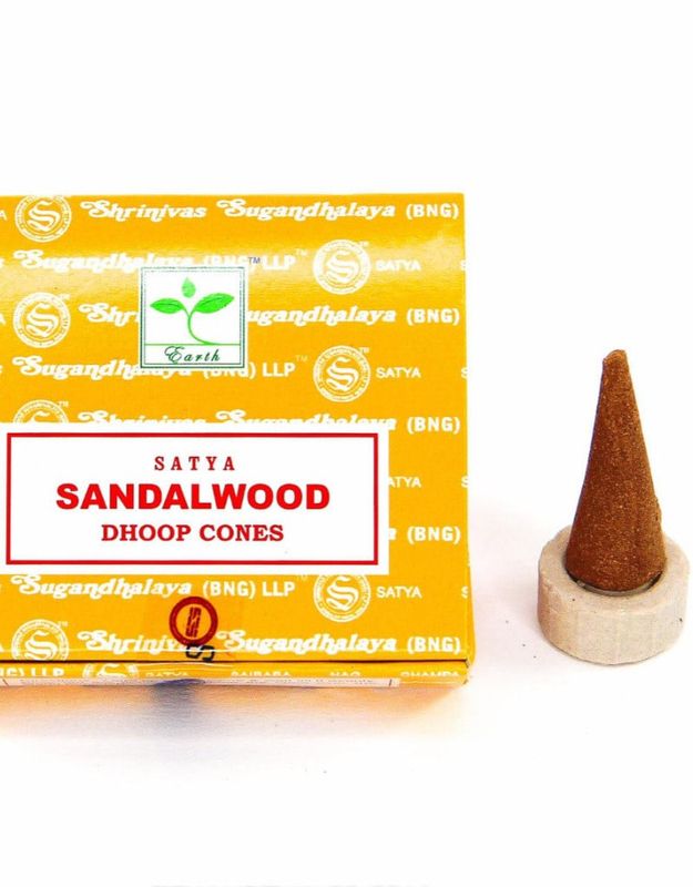Sandalwood SATYA Incense Cones
