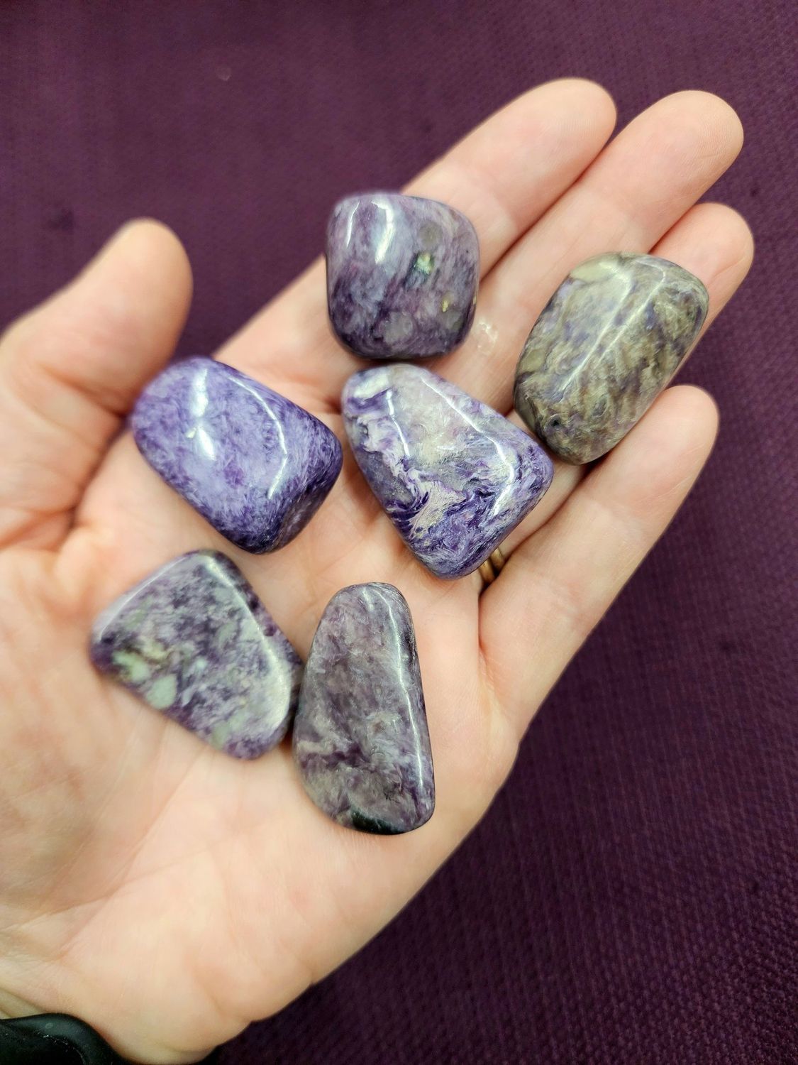 Charoite Tumbled