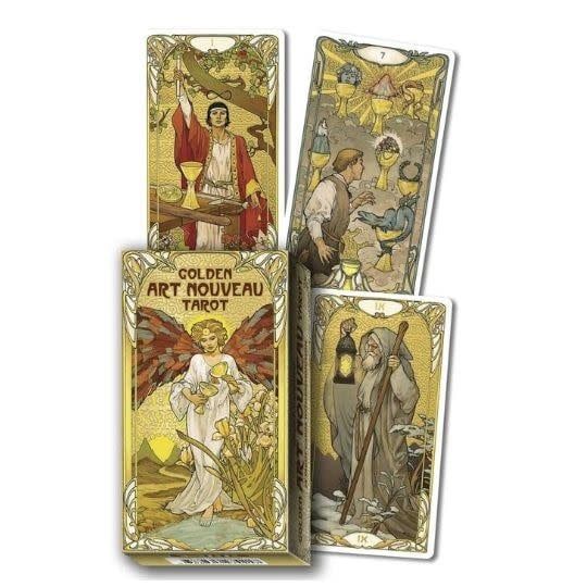 Golden Art Nouveau Tarot by Lo Scarabeo