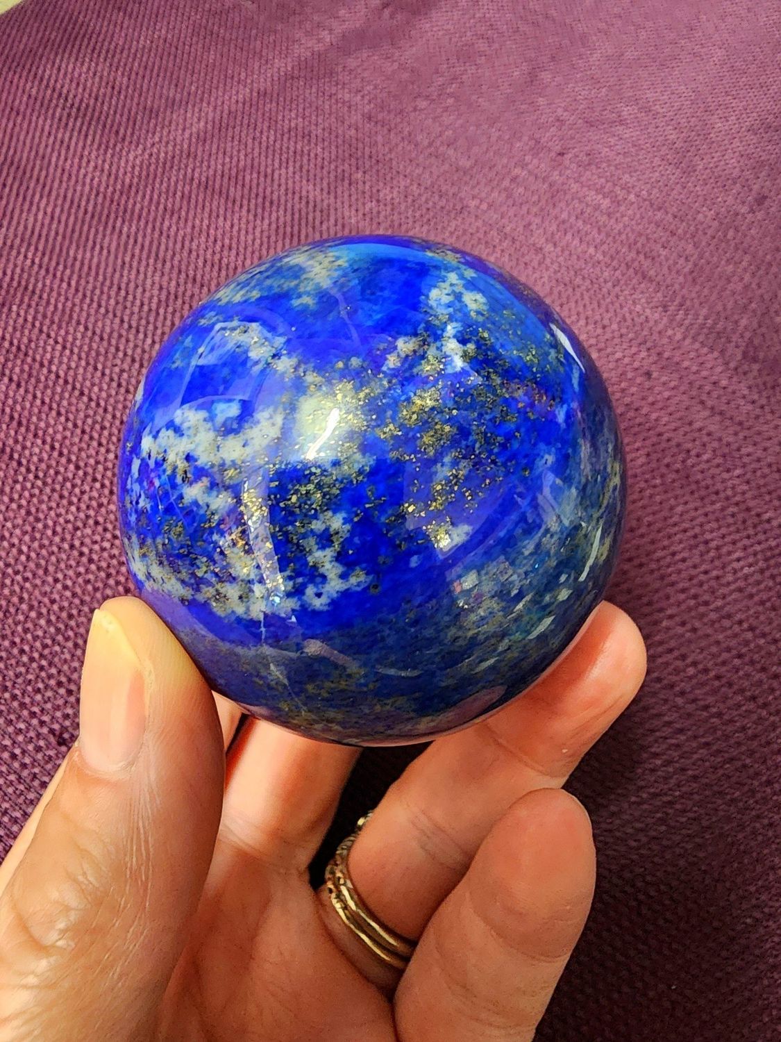Lapis Lazuli Sphere