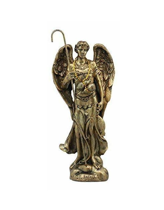 Archangel Raphael Statue - 2 1/3&quot; x 1 1/2&quot; x 4 7/8