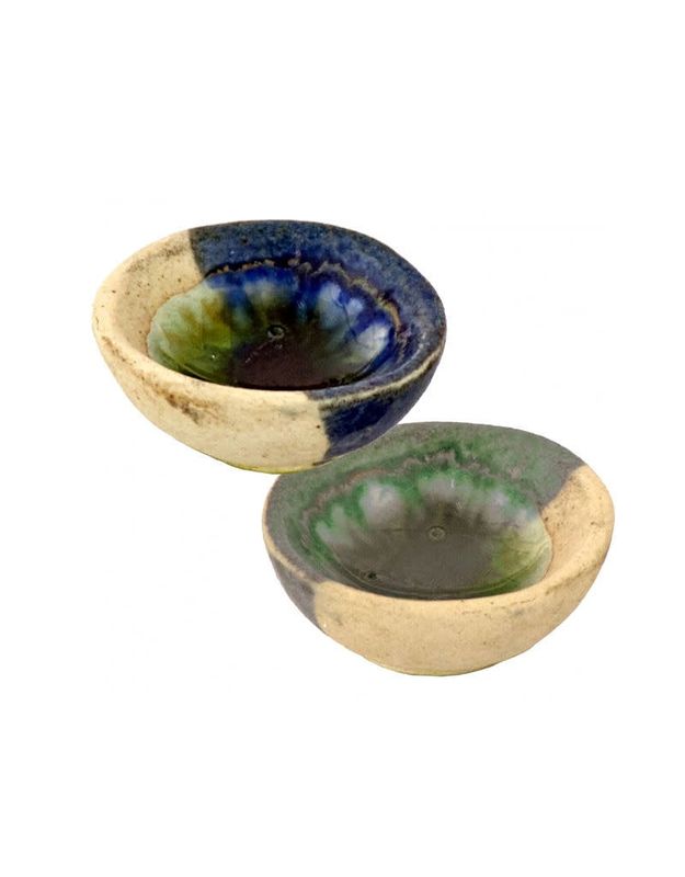 Ceramic Mini Bowl / Cone Incense Burner