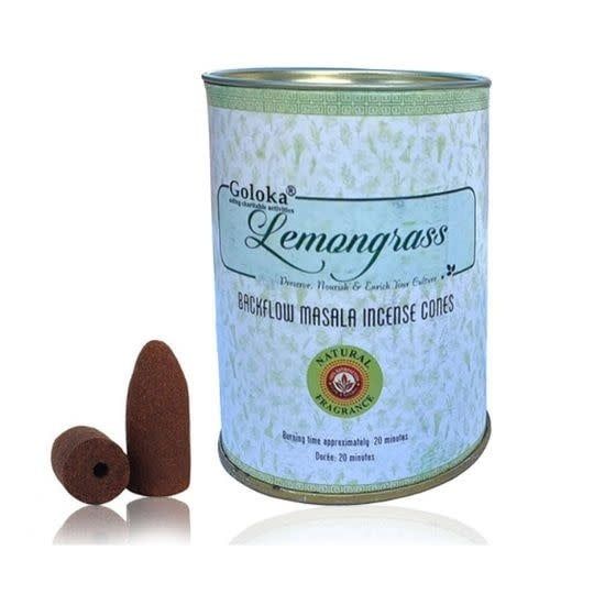Lemongrass GOLOKA Backflow Incense Cones