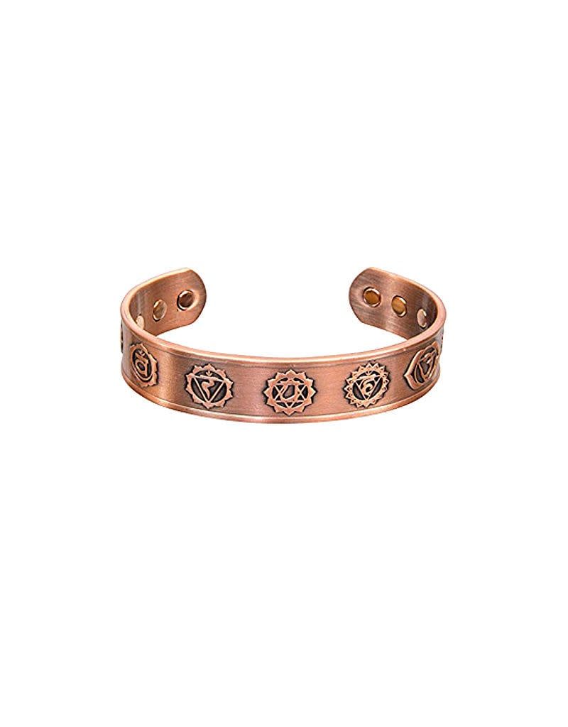 Magnetic Copper Bracelet 7 Chakras