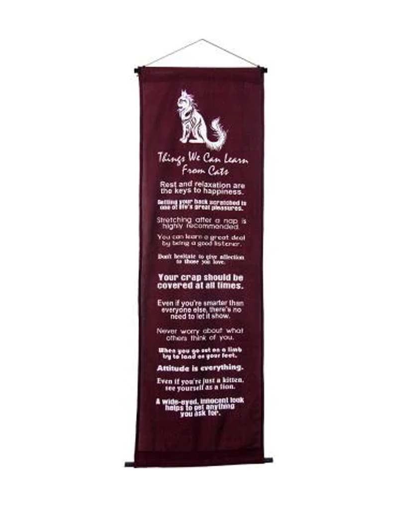 Things ... Cats Banner -16″x48″