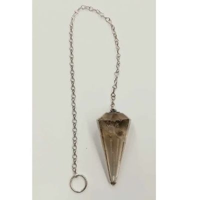 Natural Citrine Pendulum Faceted