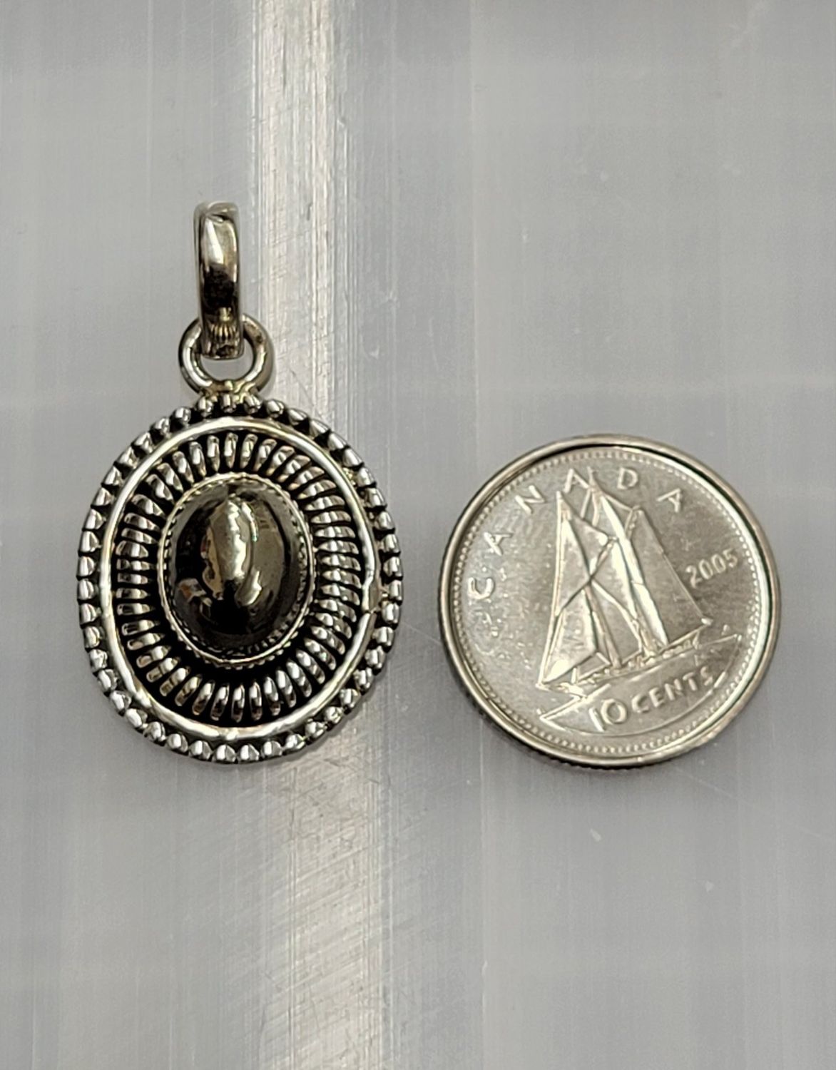 Pyrite A Pendant Sterling Silver