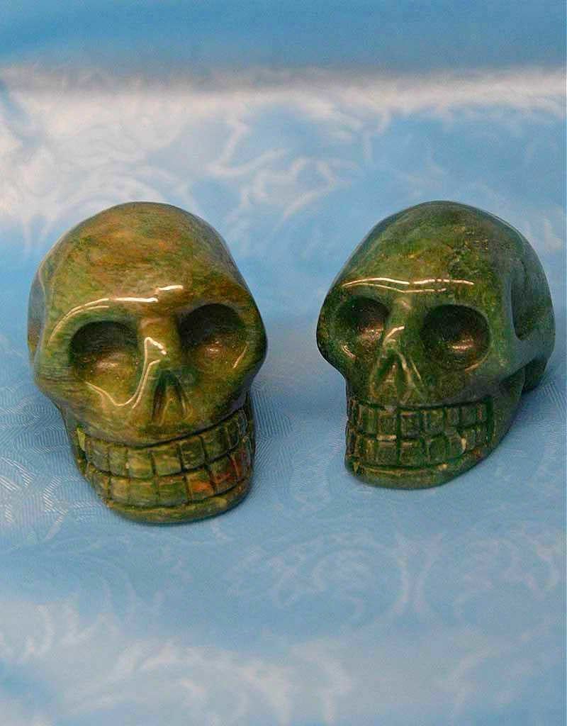 Fuchsite Skulls 2&quot;
