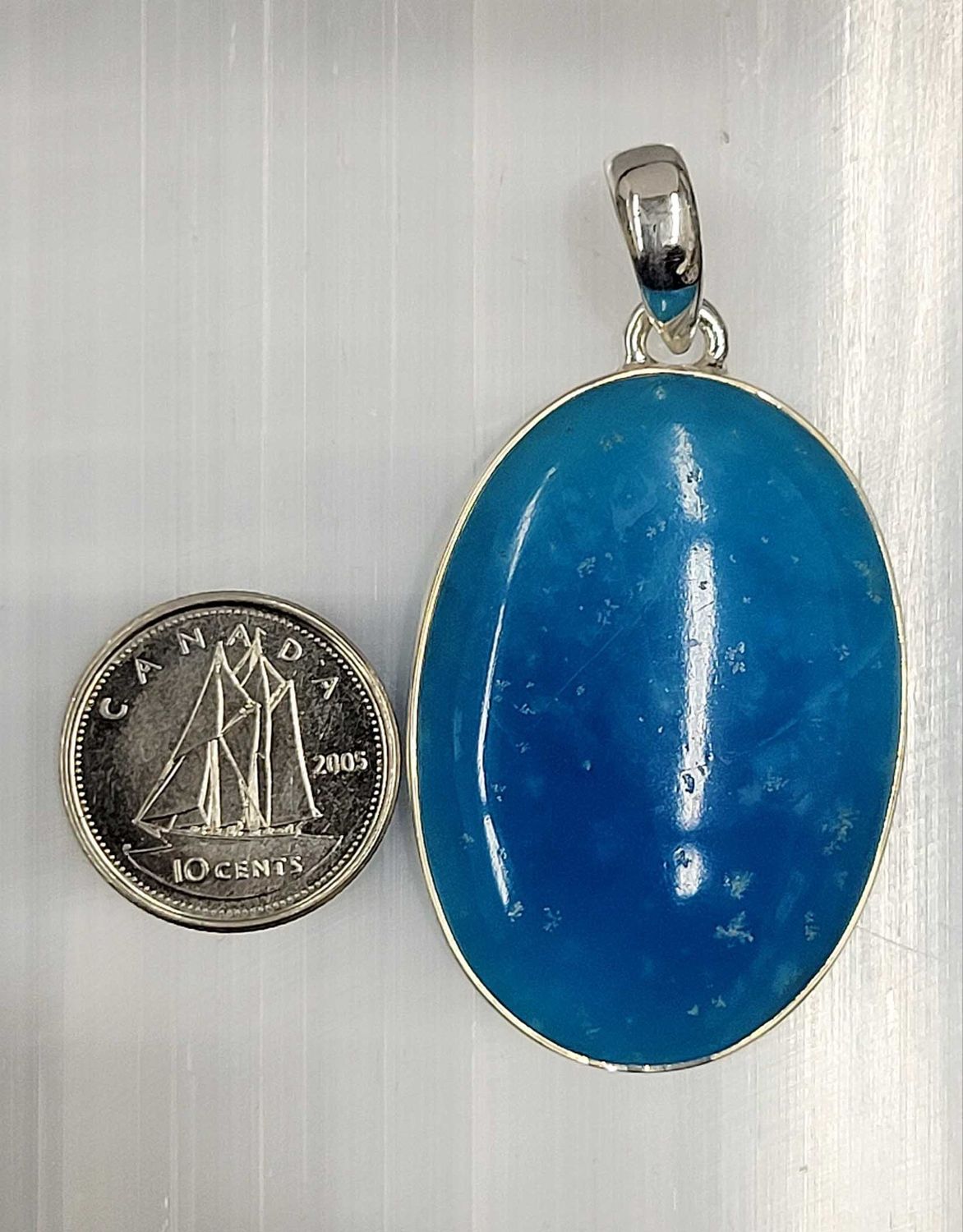 Smithsonite Pendant A Sterling Silver