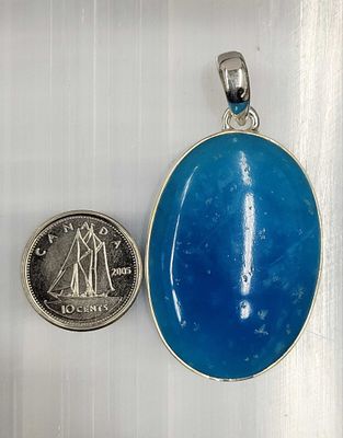 Smithsonite Pendant A Sterling Silver