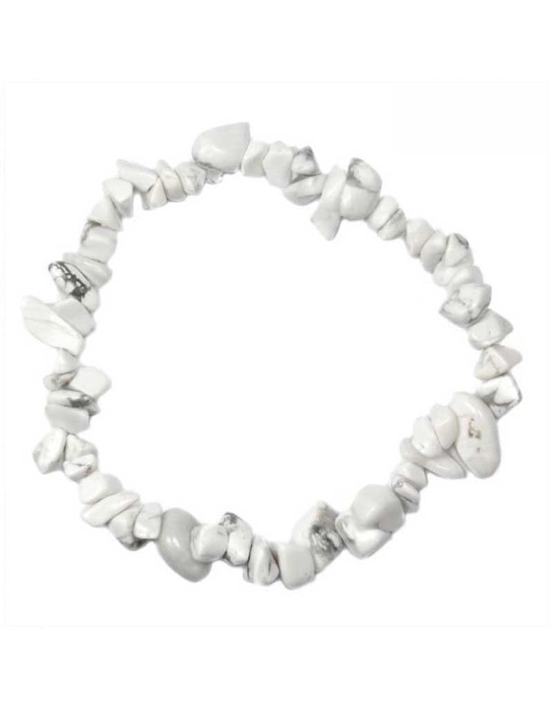 Howlite Chip Bracelet