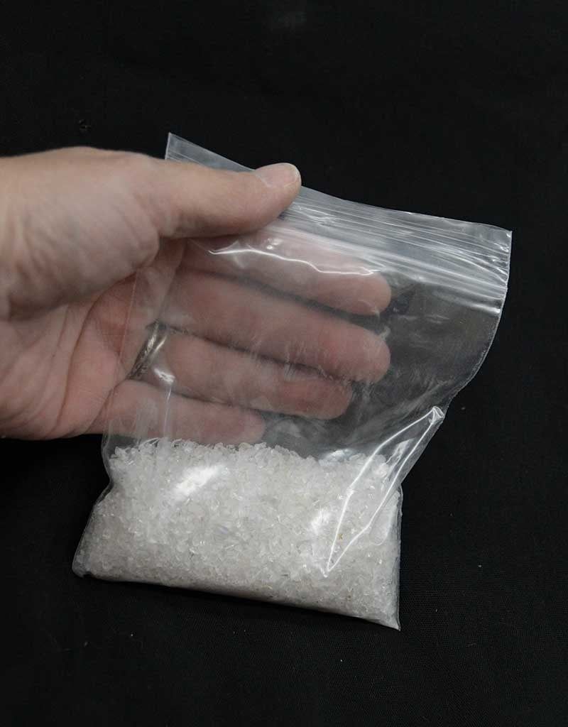 Crushed Crystal Chips - Clear Quartz 100 gram