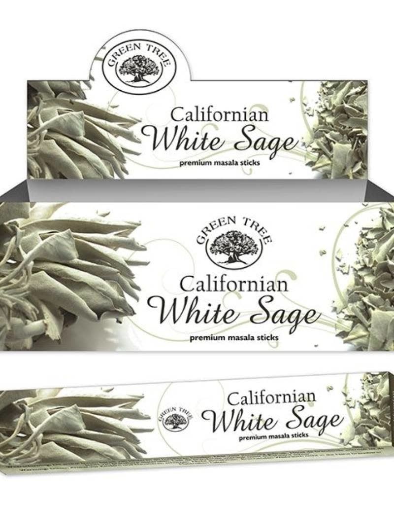 Californian White Sage Green Tree Incense Sticks