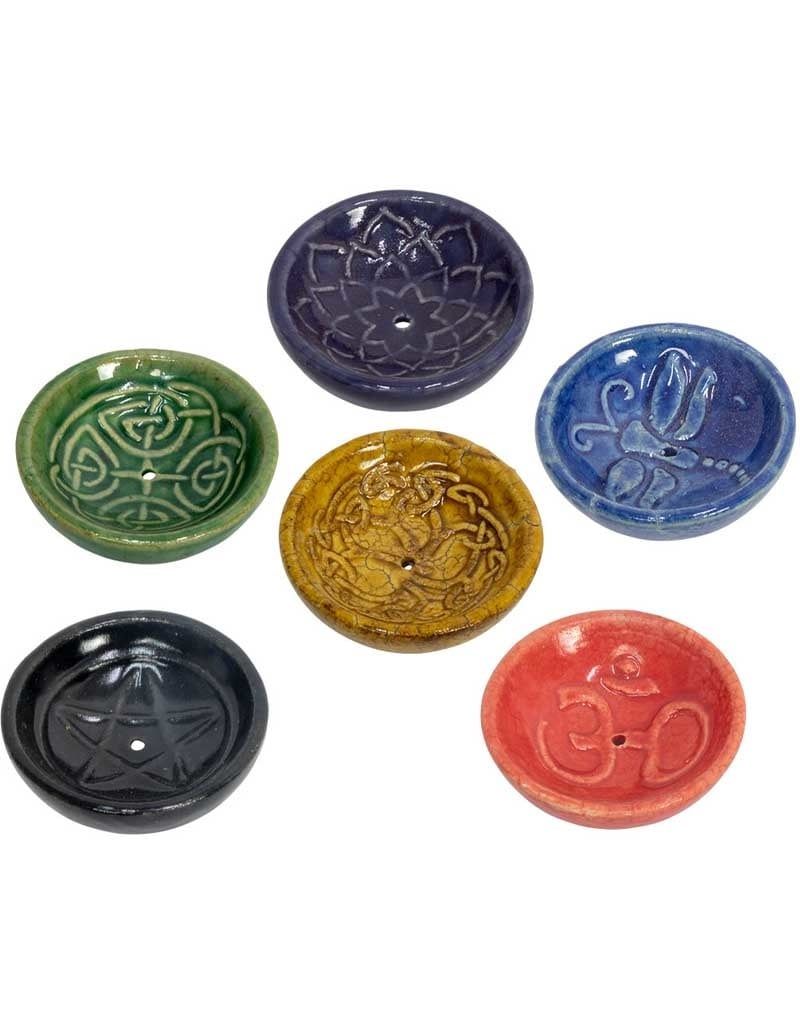 Ceramic Incense Burner Bowl 2&quot;
