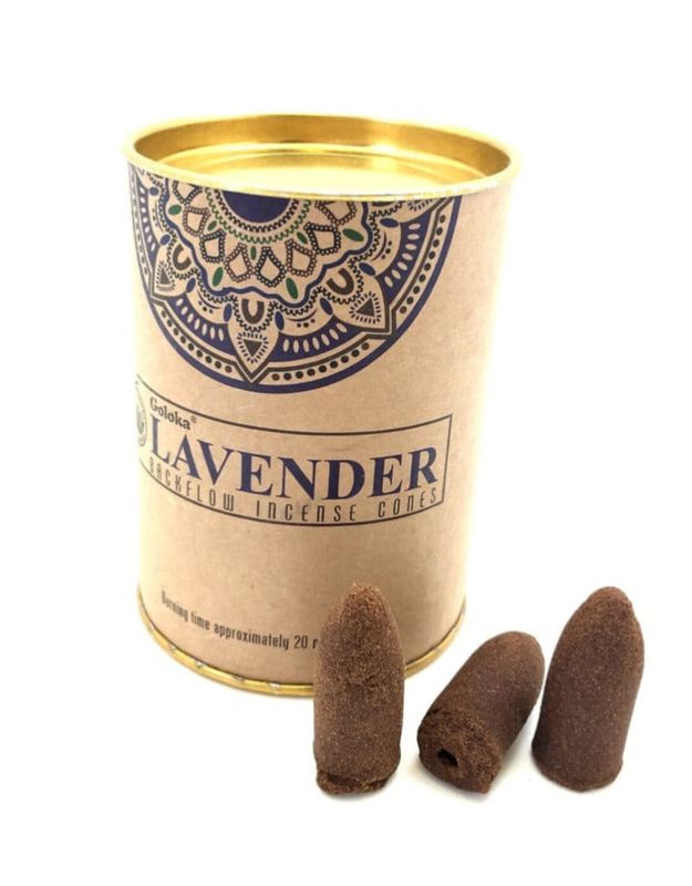 Lavender GOLOKA Backflow Incense Cones