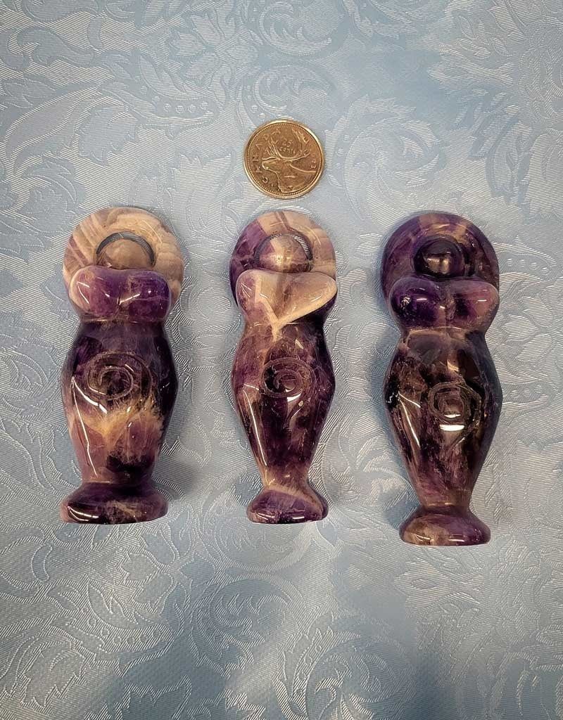 Chevron Amethyst Goddess Standing