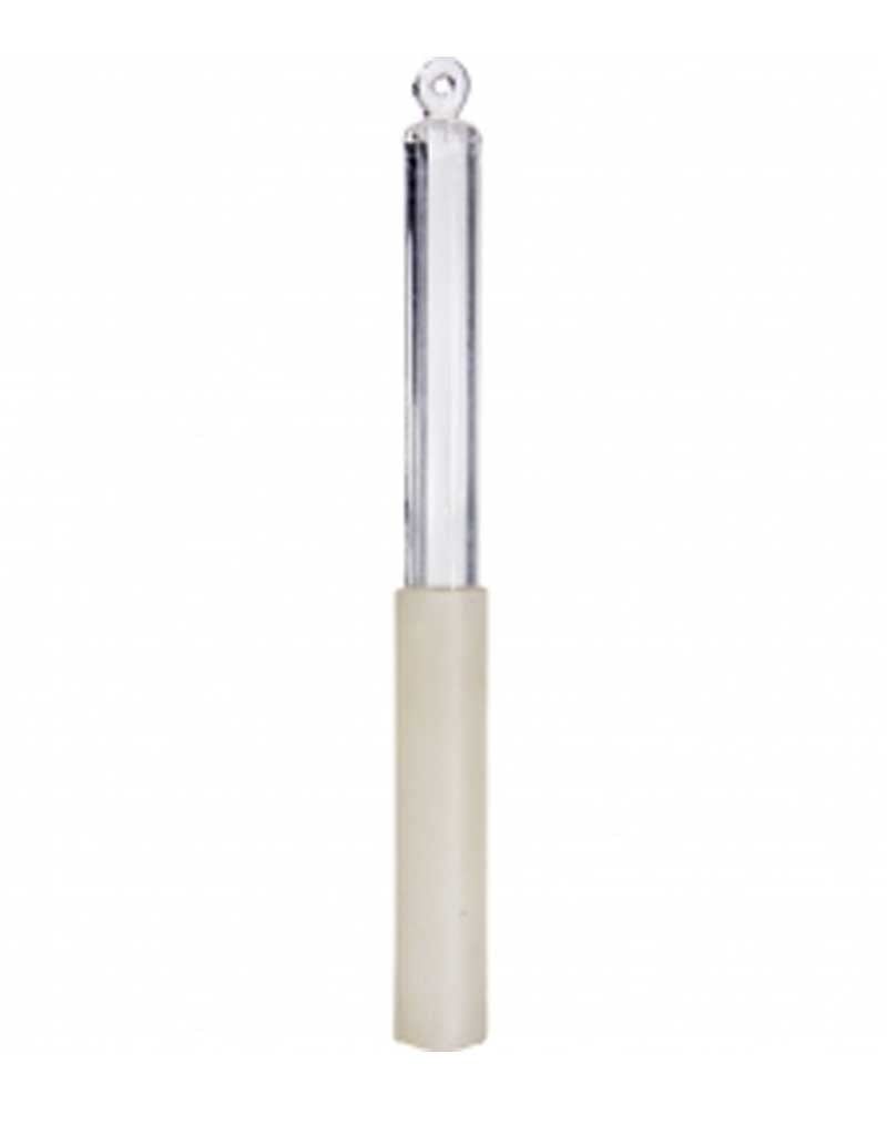Singing Bowl Glass Stick w/ Silicone 8&quot;