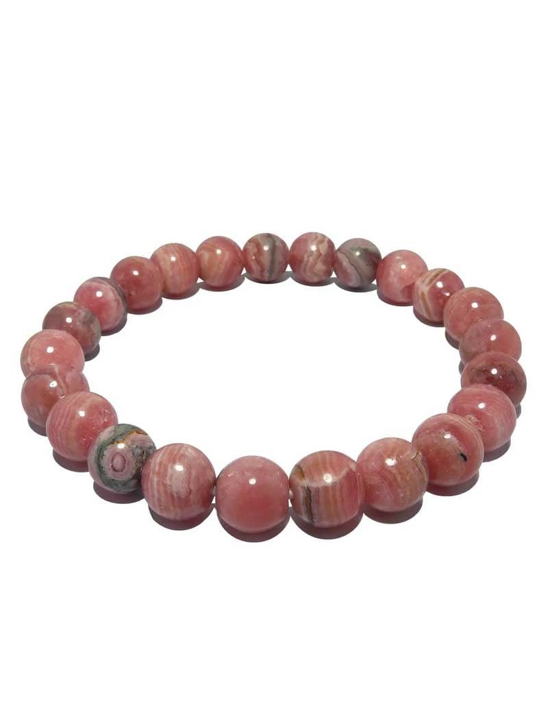 Rhodochrosite  8MM Bracelet