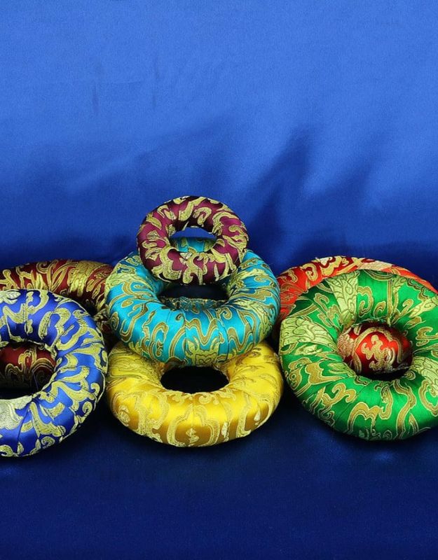 Assorted 6&quot; Singing Bowl Ring Cushion