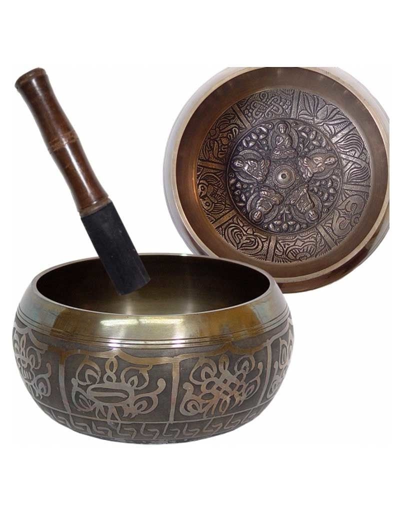 Dhyani Buddhas 5.5&quot;D Singing Bowl - Sacral Chakra - Note D