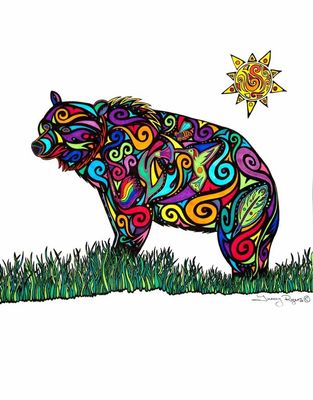 Tracey Rogers Art - Greeting Card - Sweetness of LIfe