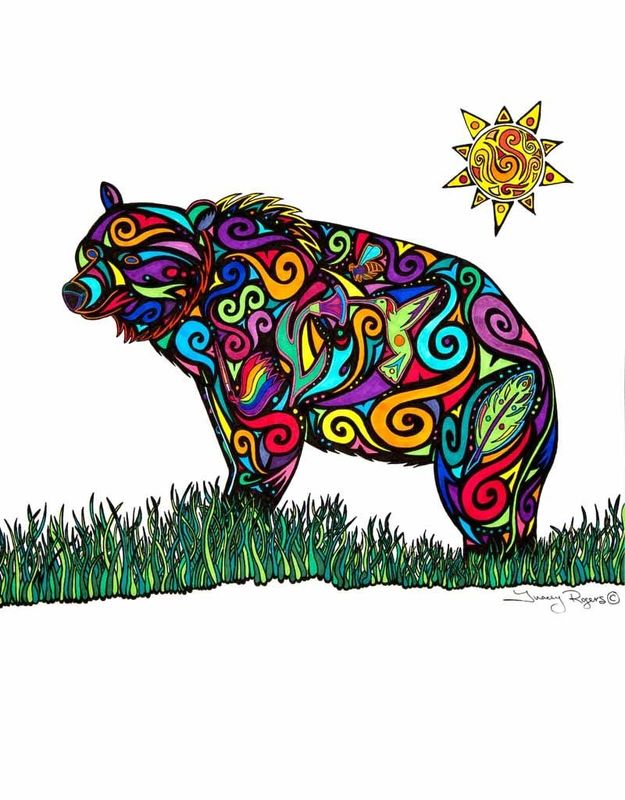 Tracey Rogers Art - Greeting Card - Sweetness of LIfe