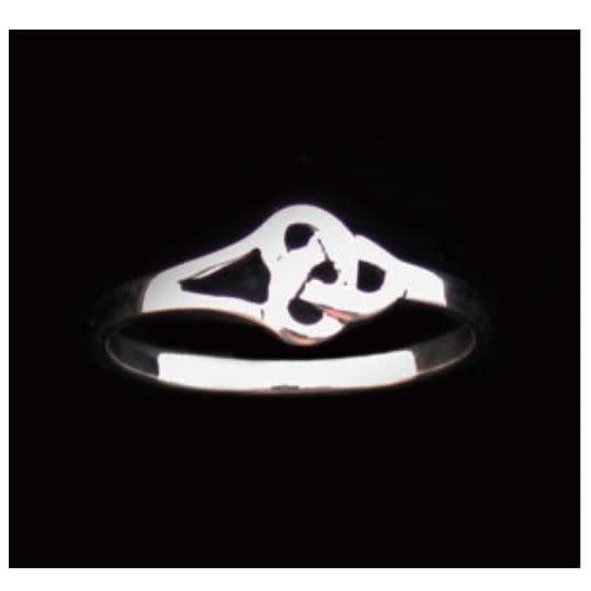 Celtic Ring Sterling Silver - Size 5