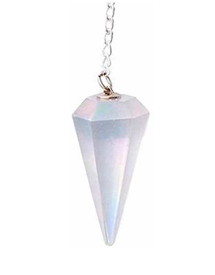 Angel  Aura Faceted Pendulum