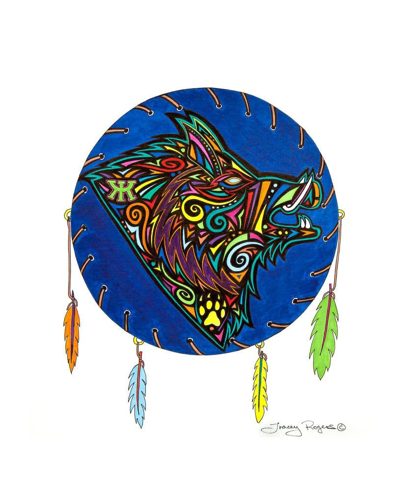 Tracey Rogers Art - Greeting Card - Abundance
