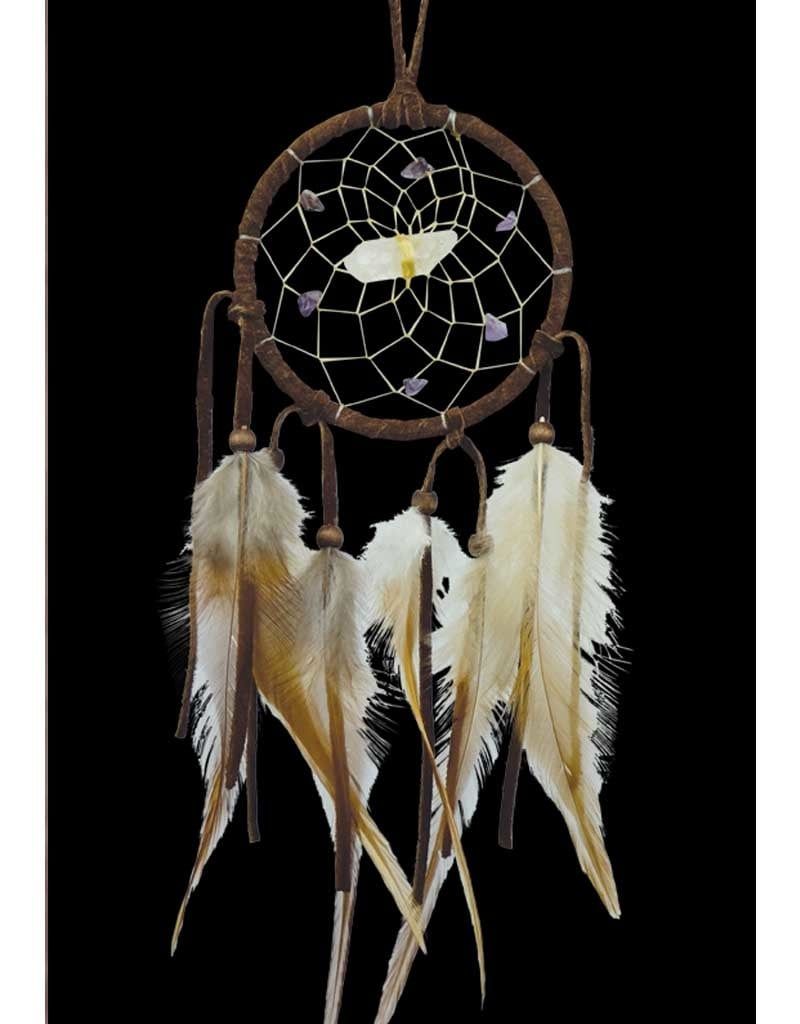Brown 2.5&quot; Vision Seeker Dream Catcher