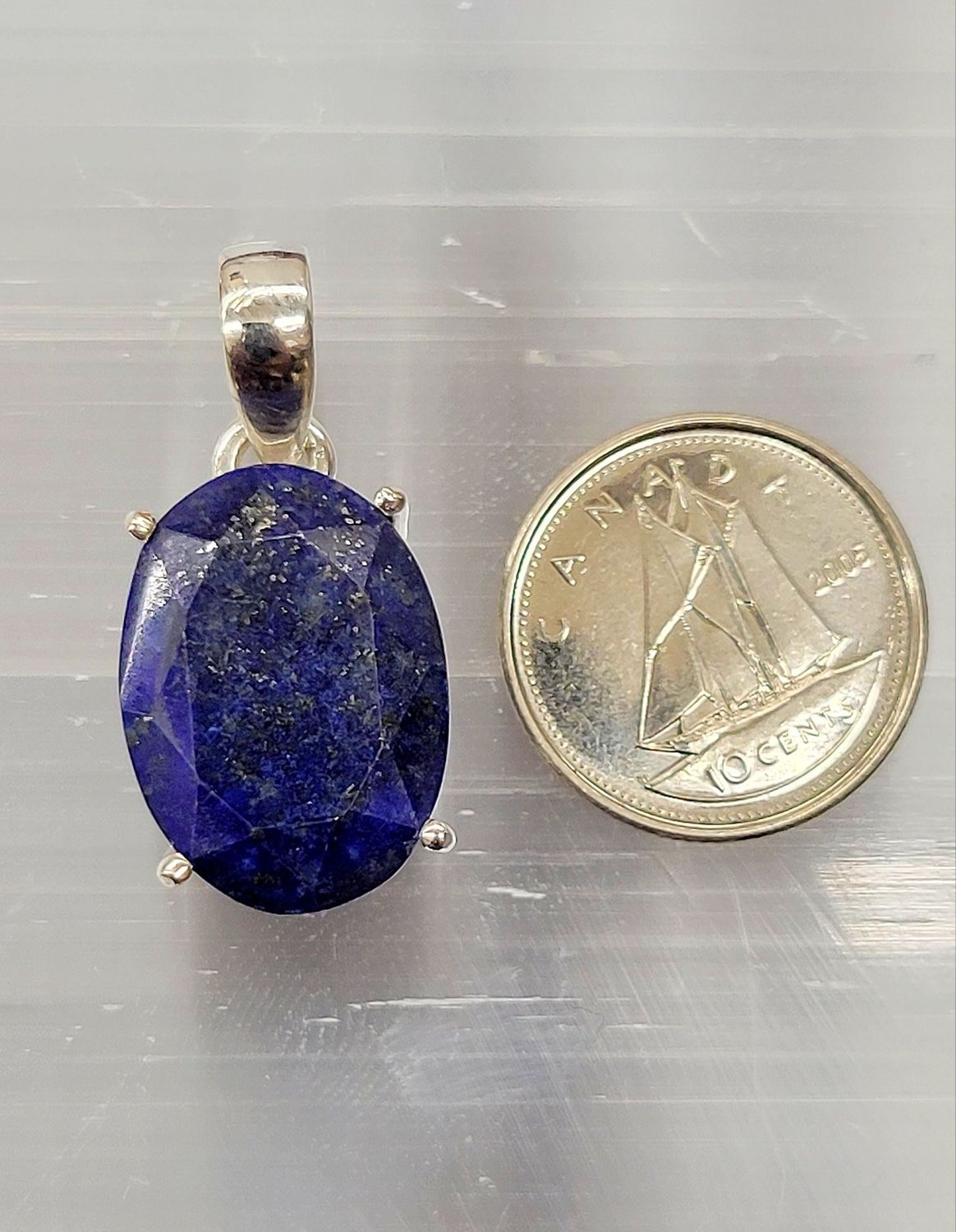 Lapis Lazuli Pendant A Sterling Silver