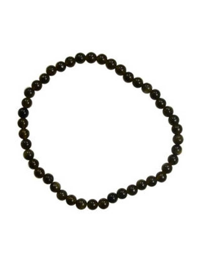 Black Obsidian 4MM Bracelet