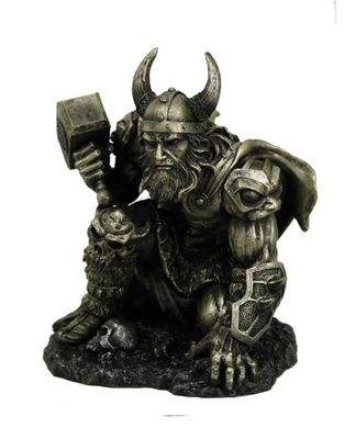 Kneeling Thor Statue -  6 1/4&quot; x 5 1/2&quot; x7 1/4&quot;