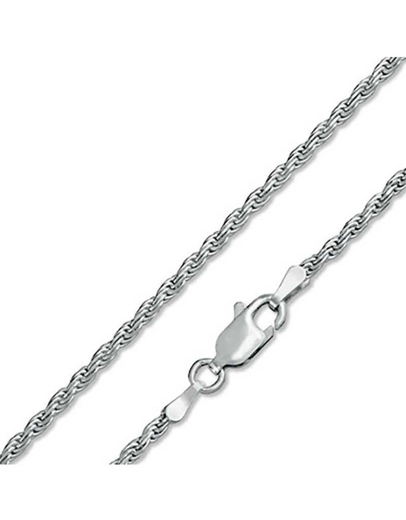 Chain Rope 40  - 20&quot; Sterling Silver
