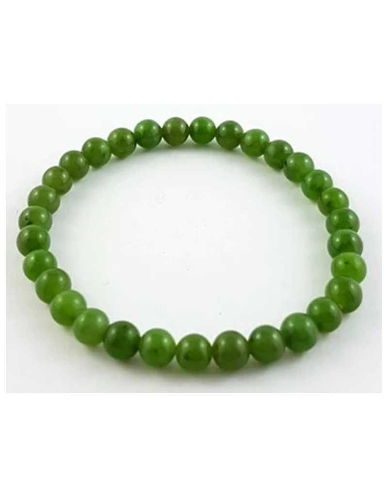 Green Jade Bracelet 6mm