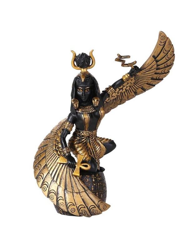 Isis Statue 6 1/8&quot; x 4 1/8&quot; x 9 1/2&quot;
