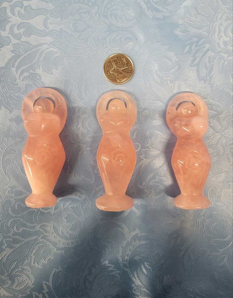 Rose Quartz Goddess Standing