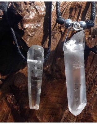 Spell Me Necklace - Quartz Point