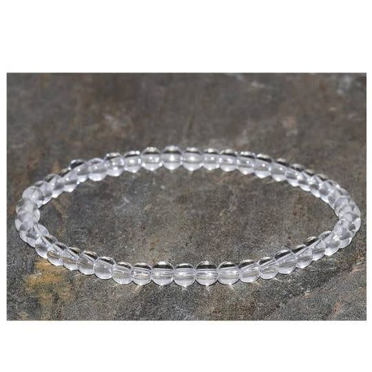 Clear Quartz 4MM Bracelet