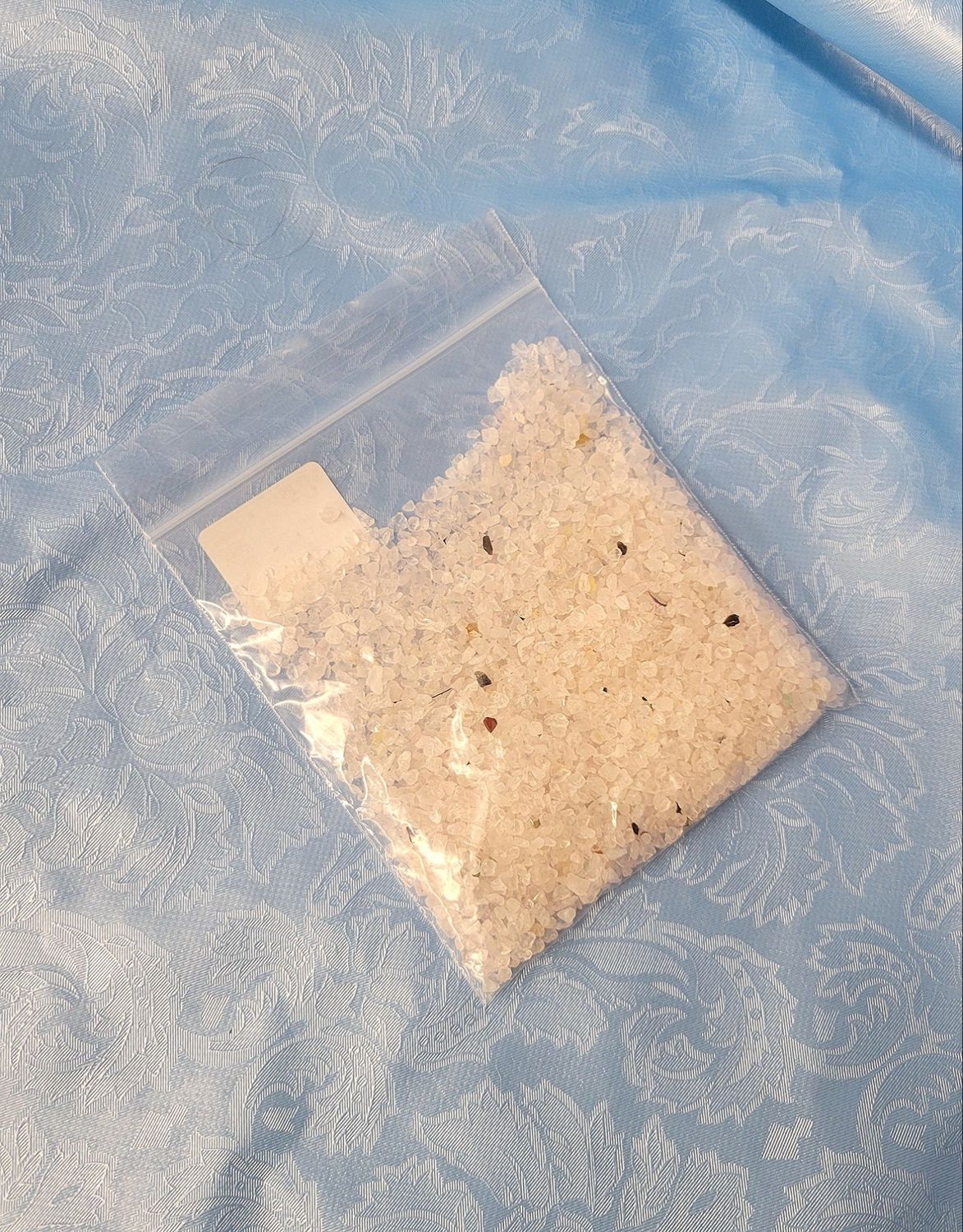 Crushed Crystal Chips - Rose Quartz 100 gram