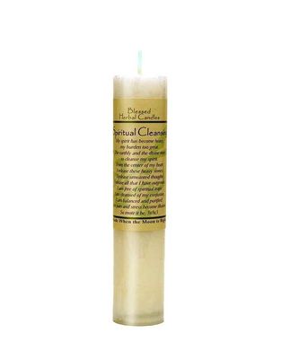 Blessed Herbal Candle - Spiritual Cleansing
