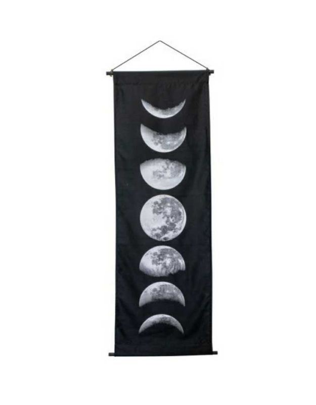 Lunar Phase Banner  -  15.5&quot; x 48″L