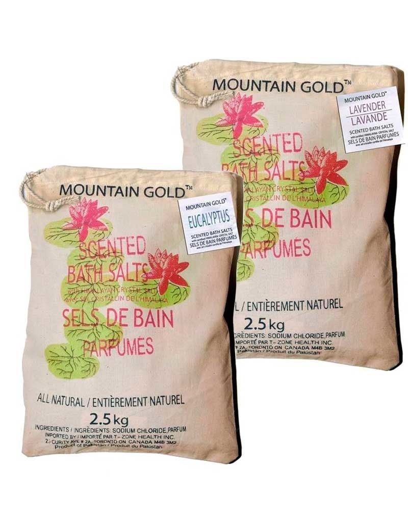 Mountain Gold Bath Salt Himalayan 2.5kg - Lavender