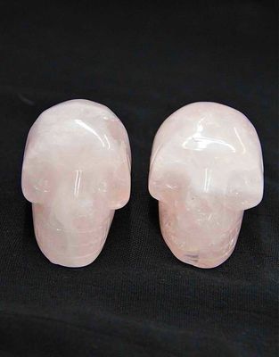 Rose Quartz Skull 2&quot;