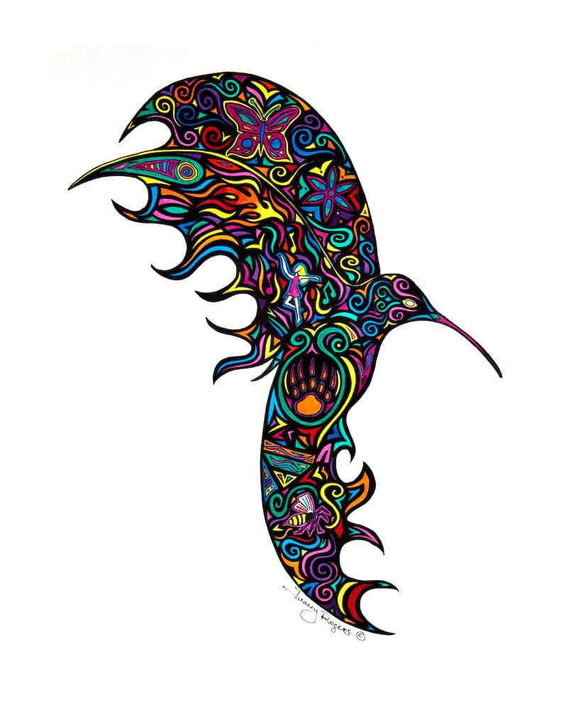 Tracey Rogers Art - Greeting Card - Joy