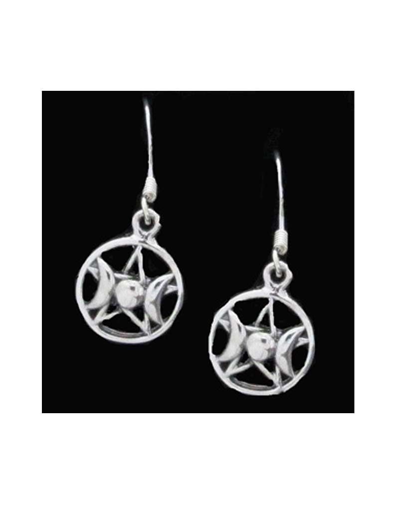 Earrings Goddess Triple 11mm SS