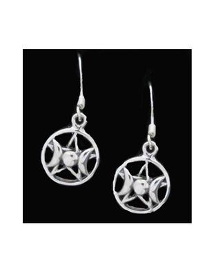 Earrings Goddess Triple 11mm SS
